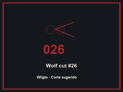 Wolf cut #26