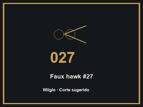 Faux hawk #27