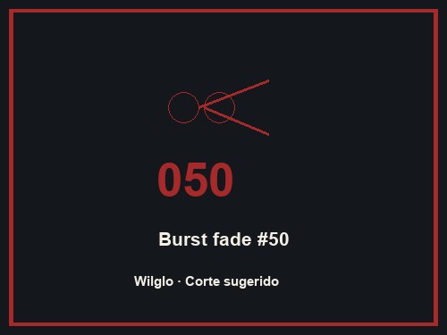 Burst fade #50